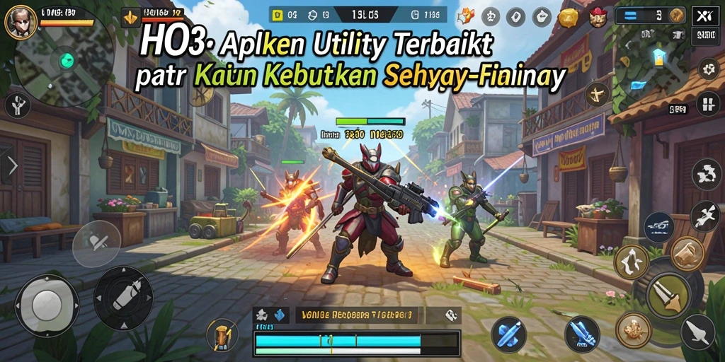 Tampilan antarmuka HO3 yang sederhana dan fungsional.