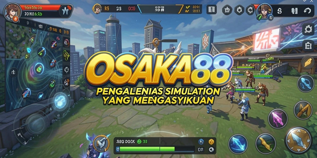 Tampilan utama gameplay OSAKA88 dengan visual menawan.
